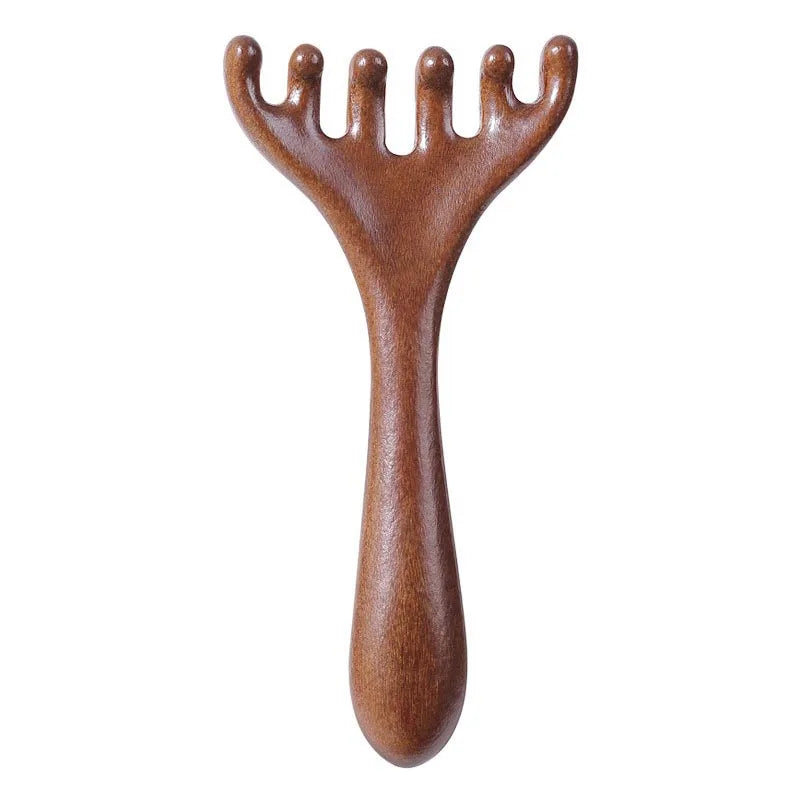 New Wooden Meridian Massage Comb