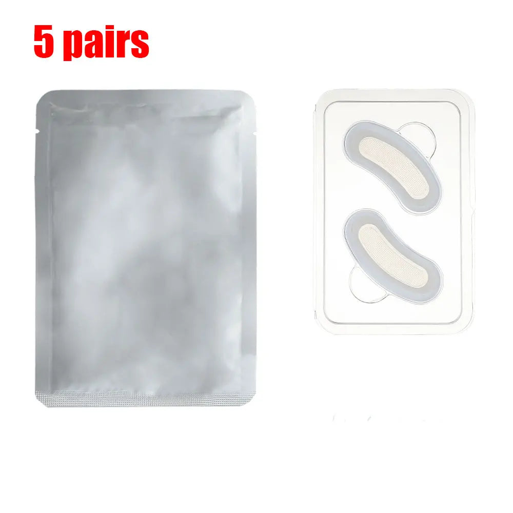 5 PAIRS of Microneedle Eye Patches Mask Korean Skin Care Hyaluronic Acid for Anti Wrinkle Aging Dark Circle Eyes Mask Moisturizing
