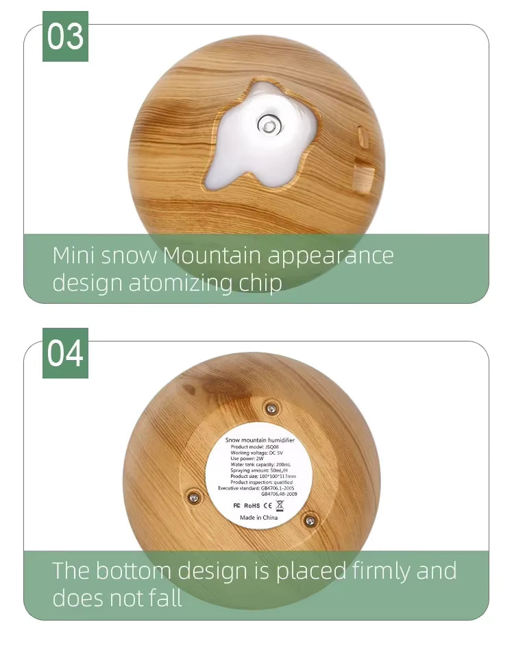 Aromatherapy Essential Oil Diffuser 350ML